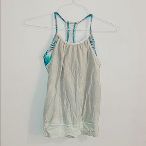 neon green ivivva tank top